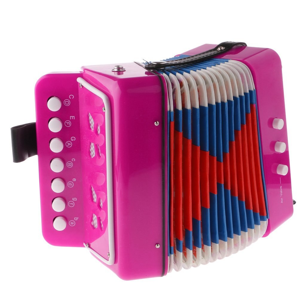 7 nappia basso haitari soitin kosketin haitarit opetuslelu lasten musiikki-instrumentti lapsille lahja lapsille avain harmonikka