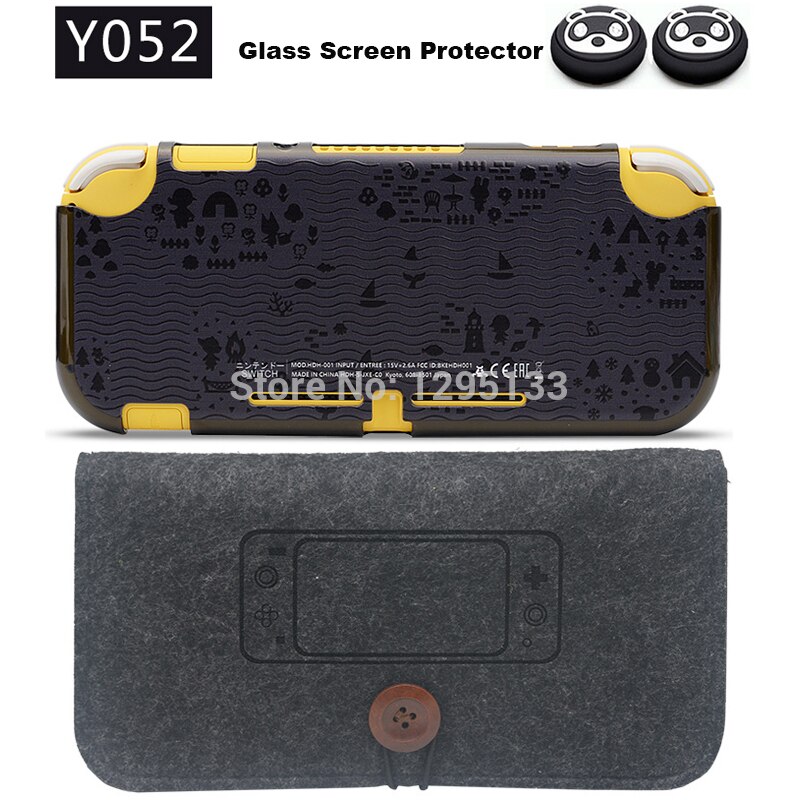 Nueva funda protectora 4 en 1 para Nintendo Switch Lite Mini suave + carcasa dura de plástico para Nintendo Switch Lite: Pack D