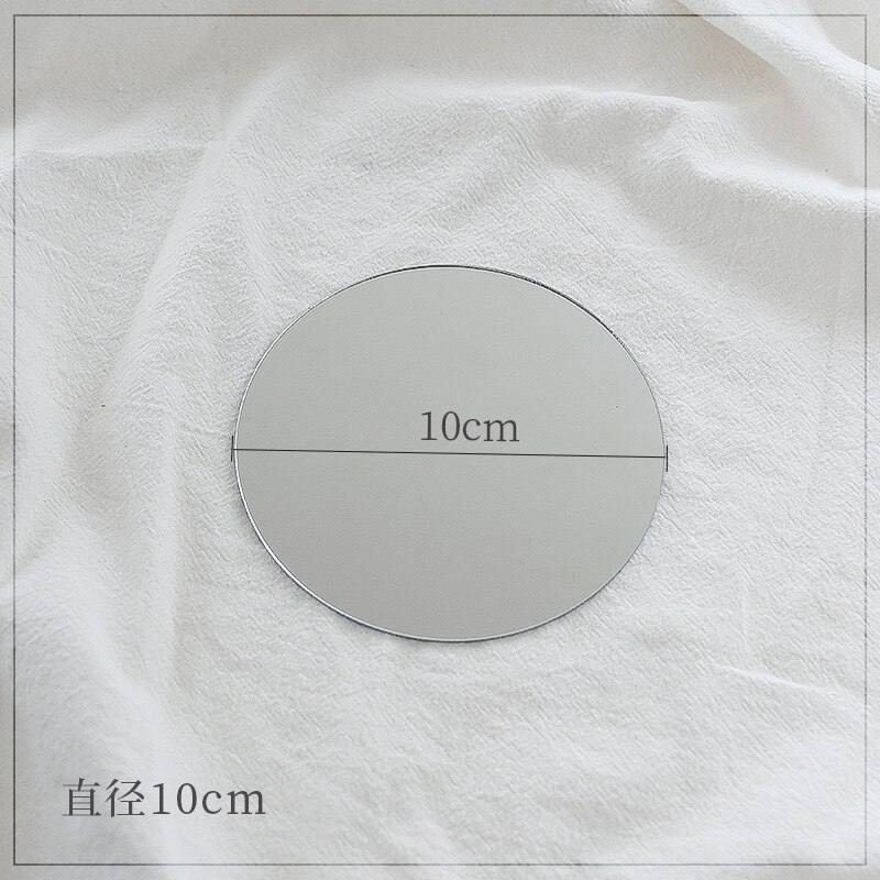 Foto Props Acryl Spiegel Reflectie Boord Reflector Fotografie Props Schieten Achtergrond Ornamenten Poseren Props: AE20Diameter 10