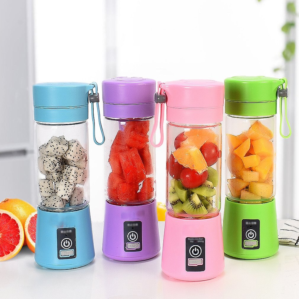 Tragbare Elektrische Saft Tasse USB Elektrische Obst Entsafter Handheld Smoothie Hersteller Saft Tasse USB Rührgerät Ladekabel