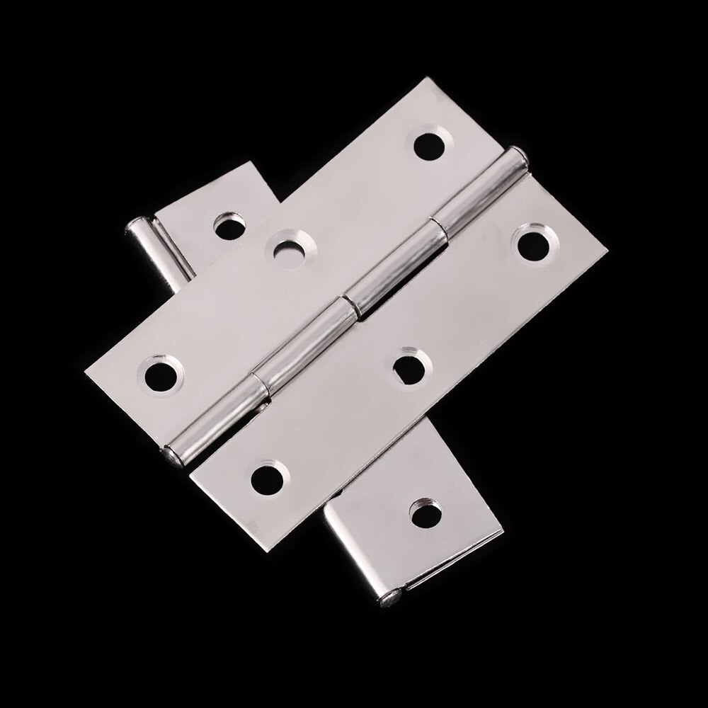Stainless Steel Kitchen Cabinet Door Hinges Drawer Jewelry Boxes Hinges 1.5/2/2.5/3/4inch Pair of Furniture Fittings Hardware