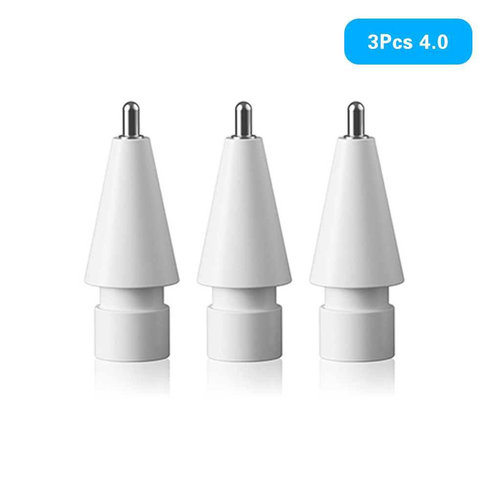Tip voor Apple Pencil Tip Penpunt voor Apple Pencil 1e 2e Generatie 1 2e Gen Potlood Vervanging Tip 2H 2B 4.0 Transparante Penpunt: Khaki