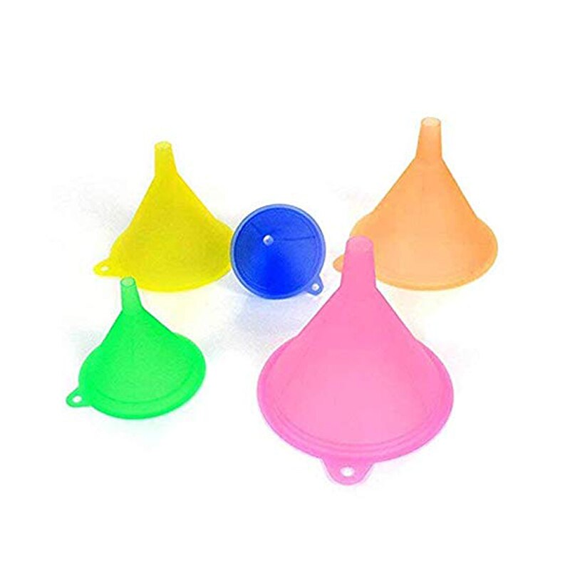 Embudo de plástico líquido para cocina, 5 uds.: Default Title