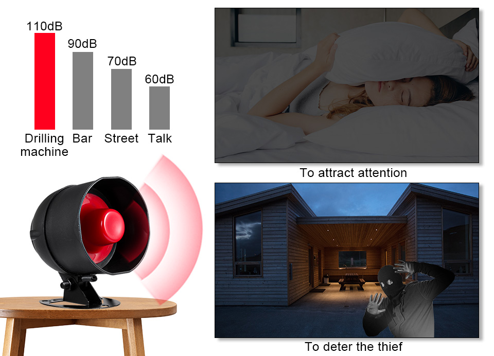 KERUI Tuya WIFI inteligente sistema de alarma de seguridad inalámbrico sirena hogar antirrobo Sensor de puerta de movimiento Compatible con Google Home Alexa 433Mhz