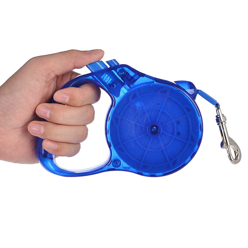 Transparent Reflective Dog Leashes For Large Dogs Automatic Extending Traction Rope Retractable Big Dog Leash Pet Walking Leads