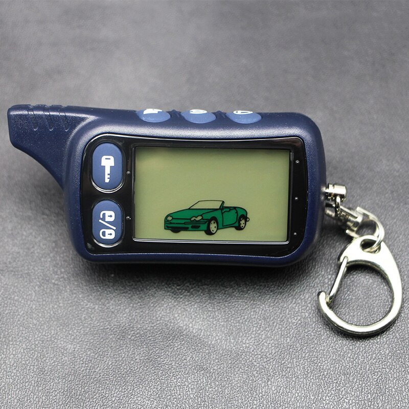 TZ9010 auto remote voor Tomahawk TZ9010 LCD afstandsbediening twee weg auto alarm syteem