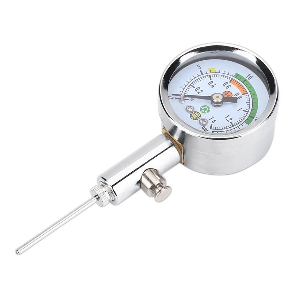 1pc fußball-druckmesser, luftuhr, fußball-, volleyball-, basketball-barometer