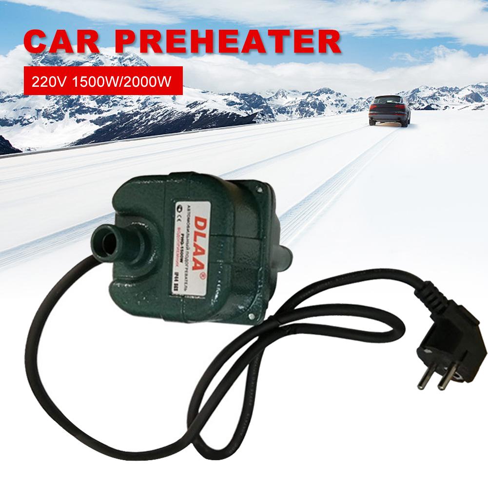 Car Engine Heater 220V 1500W/2000W Engine Engine Pump Water Tank Air Cooled Preheater For Gasoline Vehicles Diesels Vehicles