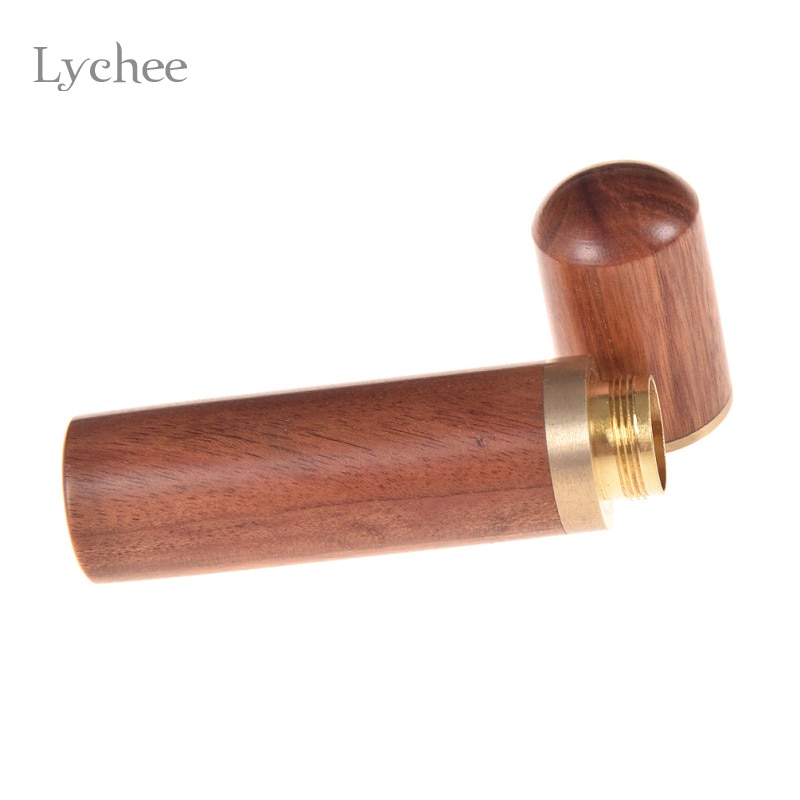 Lychee Life 1pc portátil de madera palillo titular cocina Bar comedor decoración de la Mesa de almacenamiento palillo artesanal caja