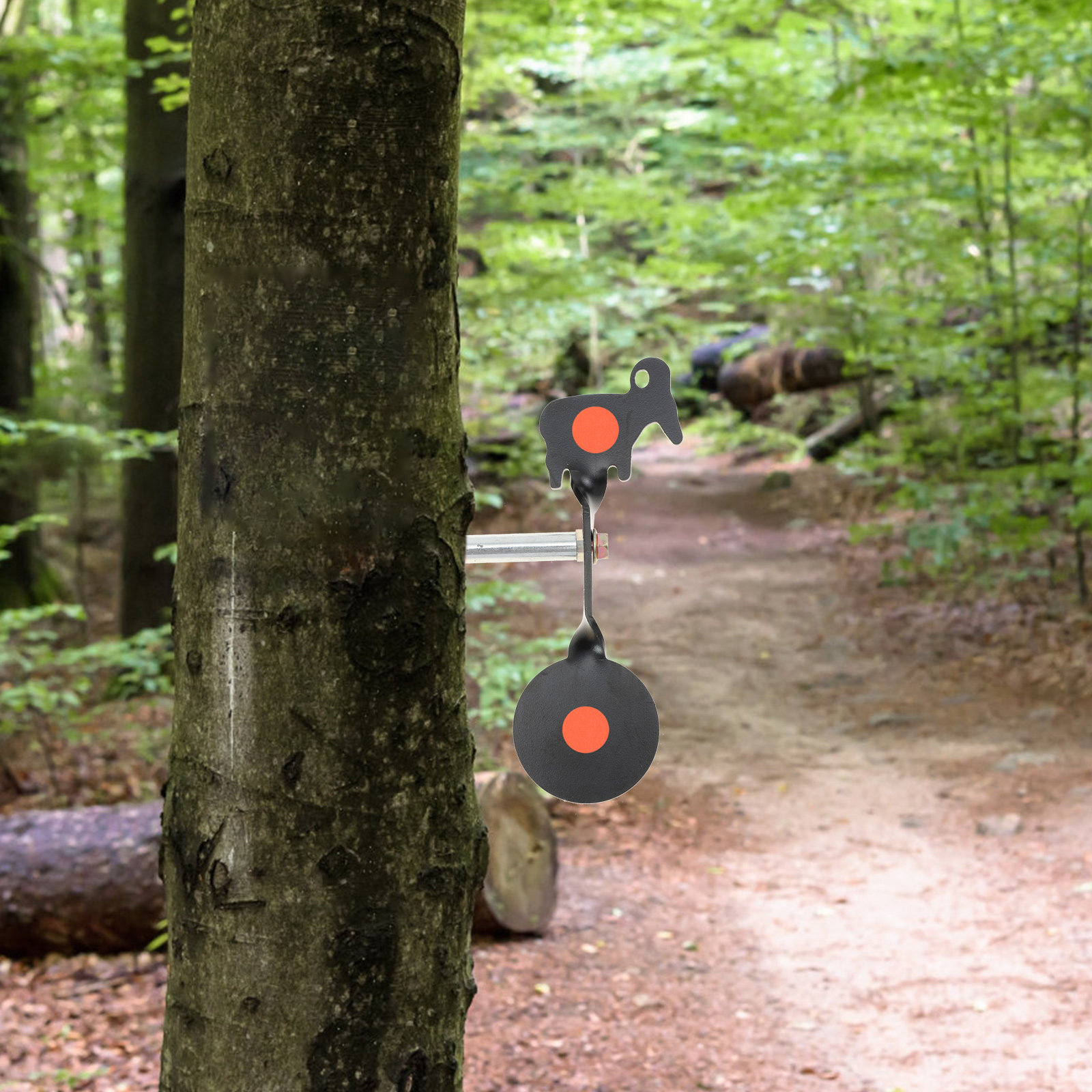 Portable Outdoor Metal Shooting Exercise Target Shooting Target Shooting Game Target