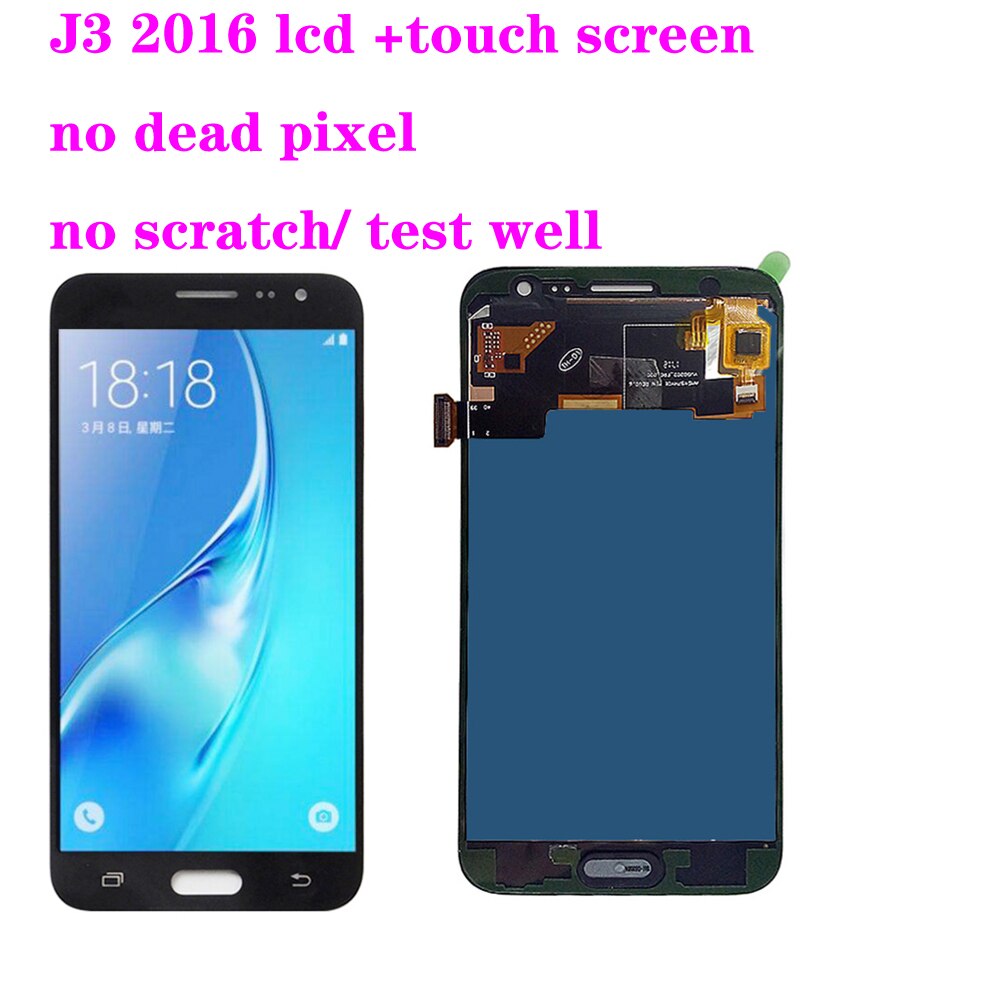 Amoled LCD SM-J320FN/F/M/H/DS for Samsung J3 J320 J3 J300 LCD Display Touch Screen J320F J320FN J320H J320M J3 LCD