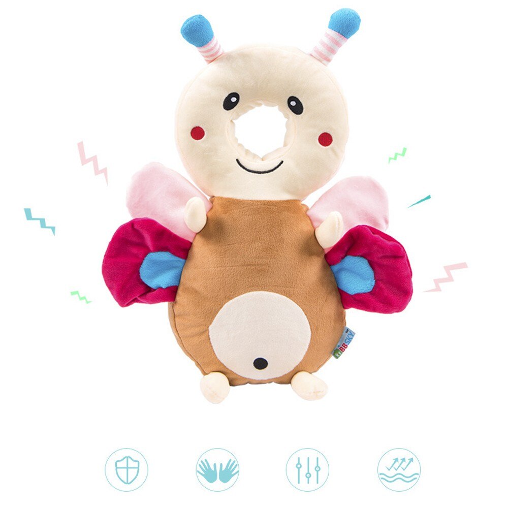 Baby Hoofdbescherming Pad Peuter Hoofdsteun Kussen Kindje Nek Schattige Vleugels Verpleging Anti Kussen Baby Protector Kussen