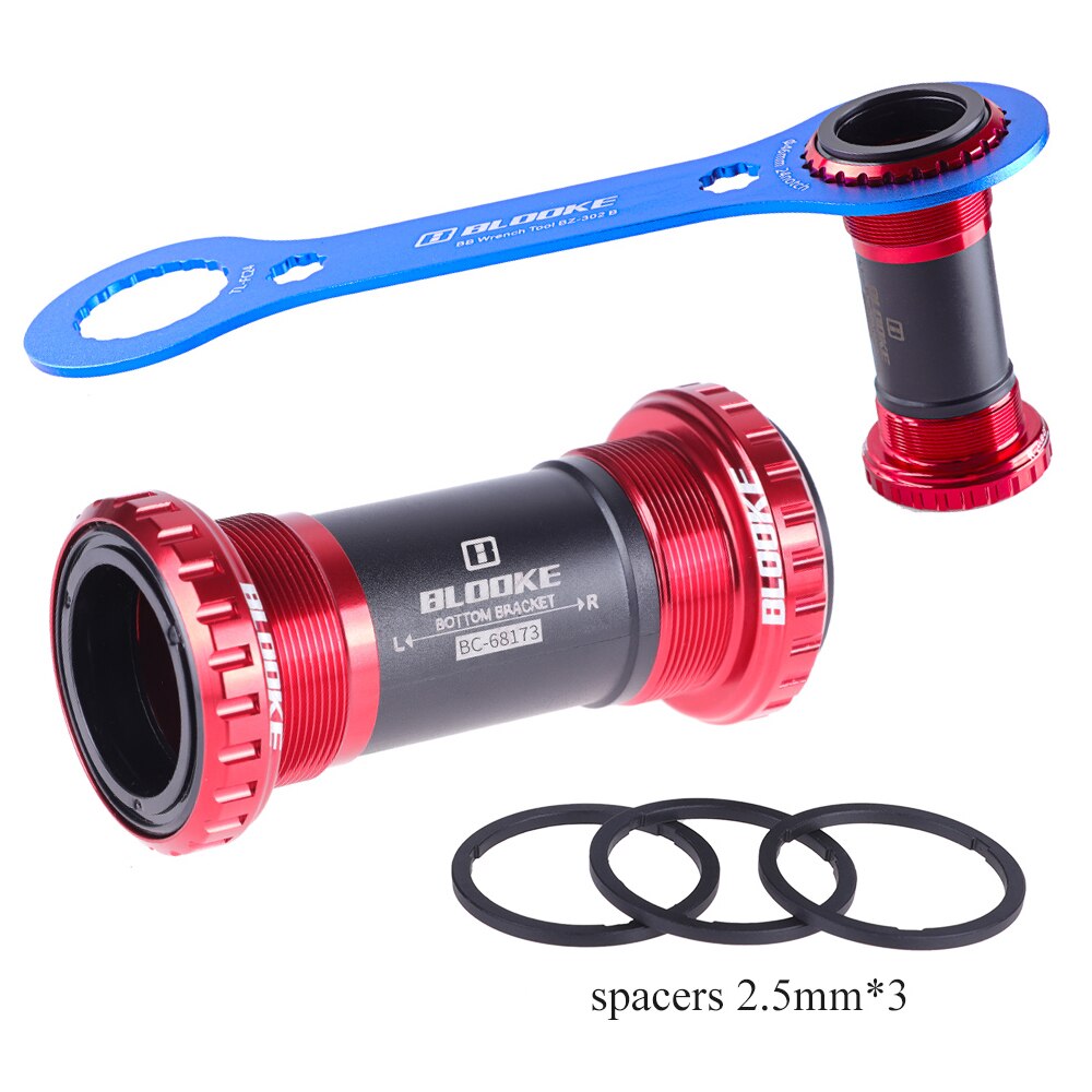 BLOOKE BSA DUB BB Bottom Bracket 68/73mm 28.99mm Central Movement BSA68 Thread Sealed 2 Bearing For SRAM Crankset MTB Bicycle