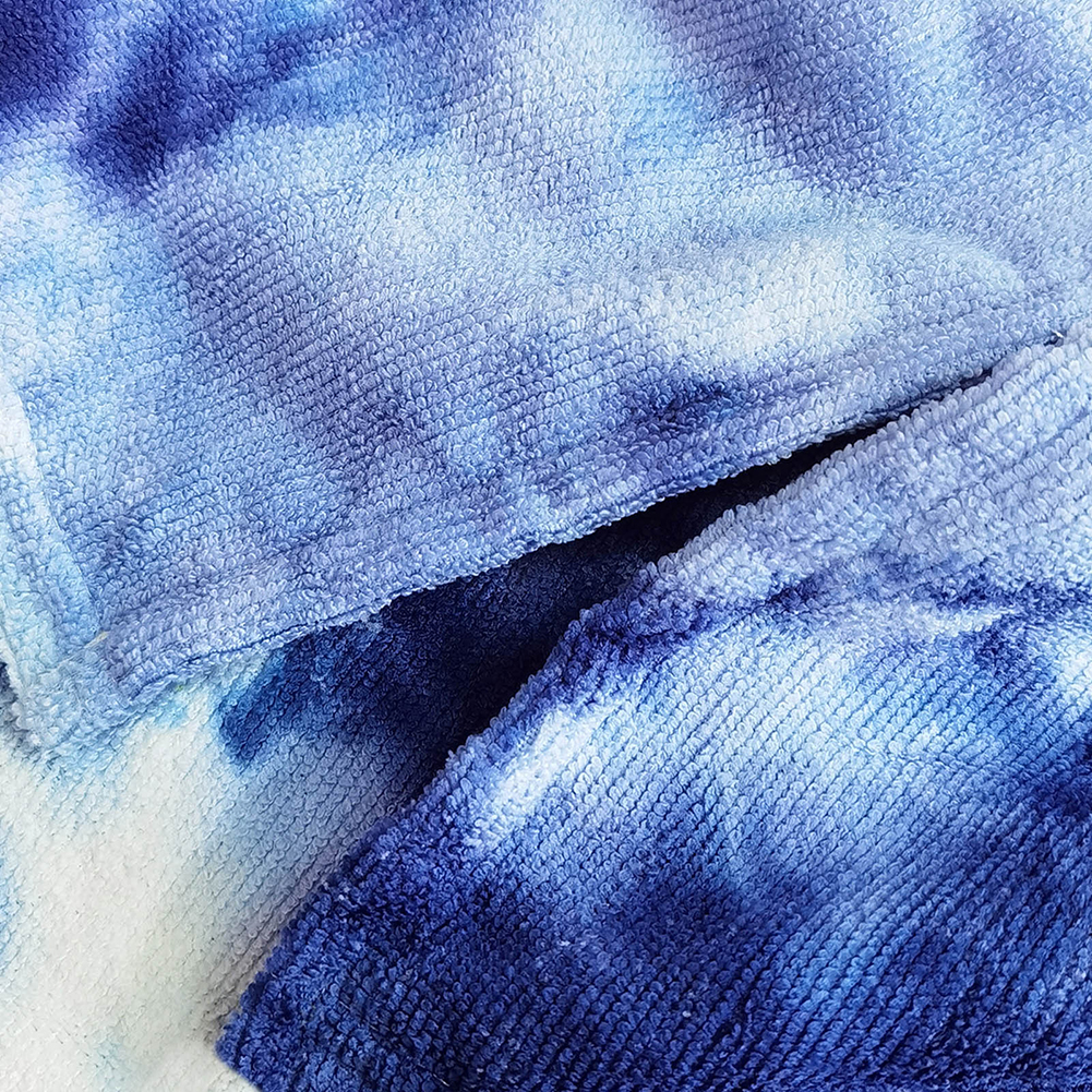 Surfponcho Handdoek Multifunctionele watersportjas met capuchon Sneldrogende microvezel stranddeken met grote zakken Badzwemhanddoek