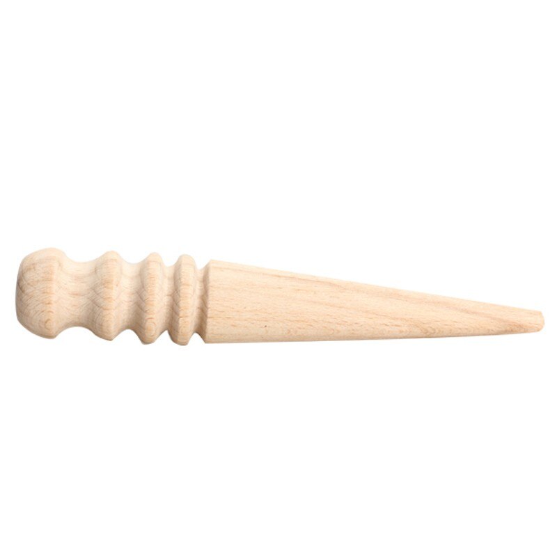 Hionta nahkatyökalut leathercraft kiillotustyökalu nahka iholle kiillotettu pyöreä tikku reuna pyöreä puun reunan leikkaus