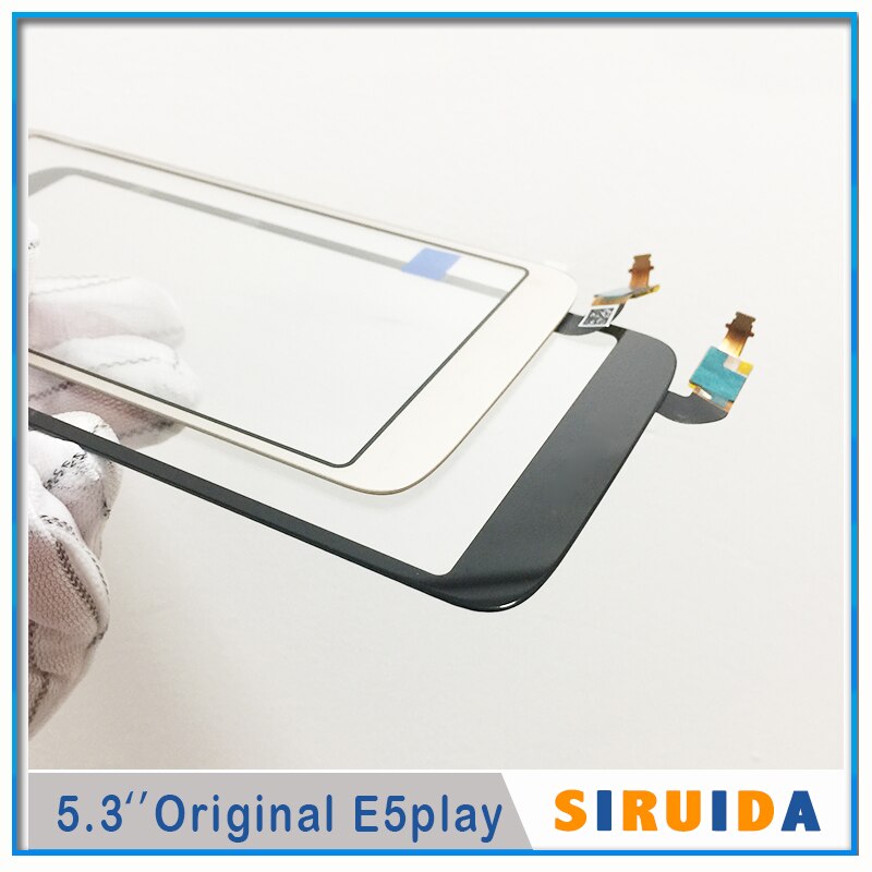 Original E5 jugar AG para Android sistema/LCD Digitalizador de pantalla táctil lente de panel de vidrio frontal para Motorola Moto E5play ir reemplazar a