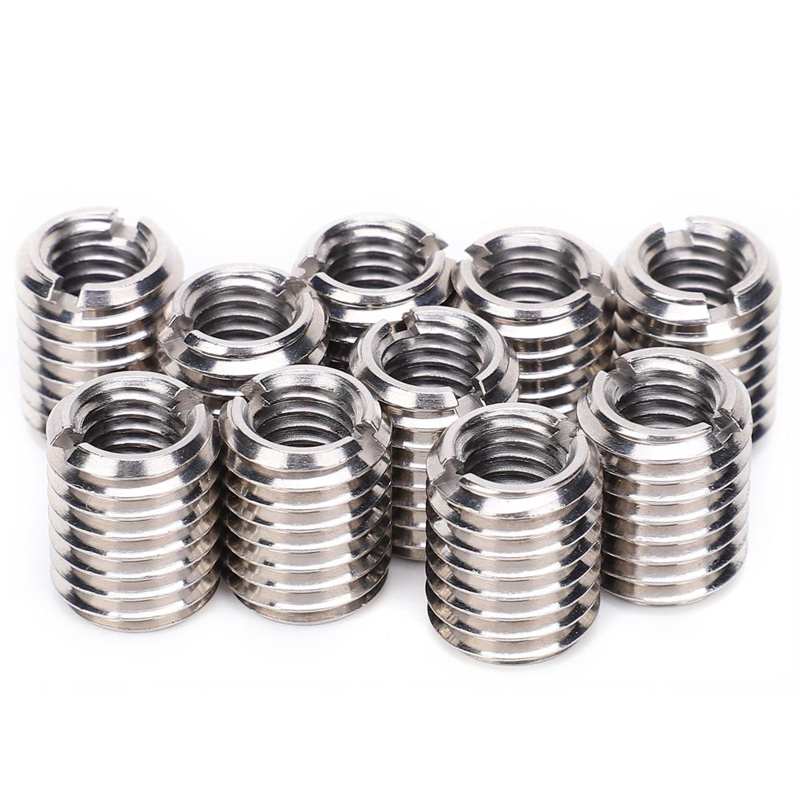 stainless steel insert for hardware repair tools threaded insert Reducer Nut Thread Conversion Stainless Steel Repair