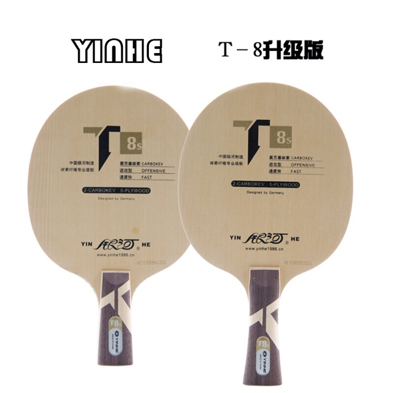 Orignal YINHE T8S PRO Hinoki+ ZL Carbon table tenis blade/ ping pong blade