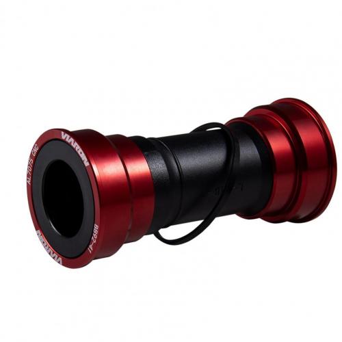 BB92 Press-Fit Bottom Bracket Low Friction 86-92mm Aluminum Alloy Integrated Bicycle Bottom Bracket for Mountain Road Bikes Brac: Red