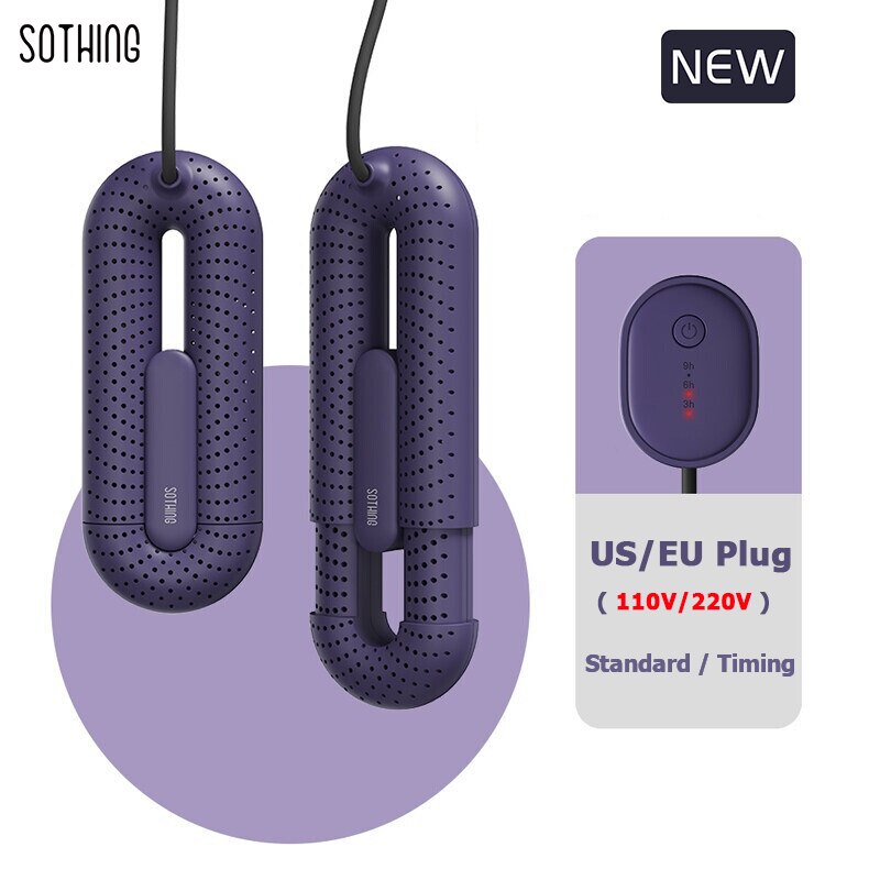 110V/220V Us/Eu Plug Sothing Schoen Droger Loop Rekbaar Elektrische Schoenen Droger Ptc Heater draagbare Multi-Effect Ontgeuringseffect