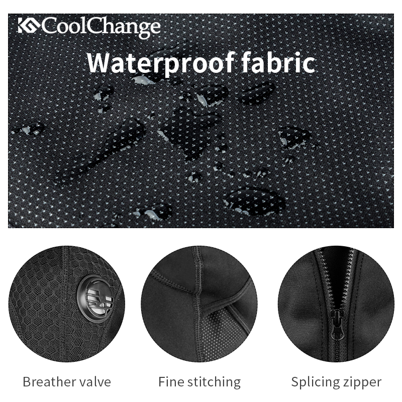CoolChange Winter Cycling Face Mask Fleece Thermal Windproof Bike Cap Balaclava Ski Fishing Skating Hat Snowboard Training Mask