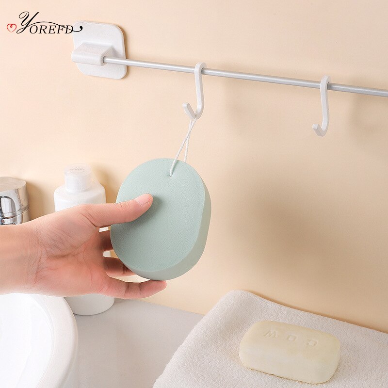 OYOREFD przenośna bezbolesna gąbka złuszczająca rękawica peelingująca łazienka szczotka robić ciała mocna szczotka złuszczająca gąbka robić kąpieli