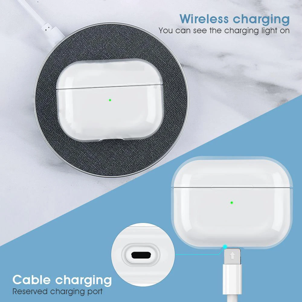 Originale pro 5 tws max trådløse bluetooth-øretelefoner med etui ørepropper støydempende headset for iphone og android-hodetelefoner