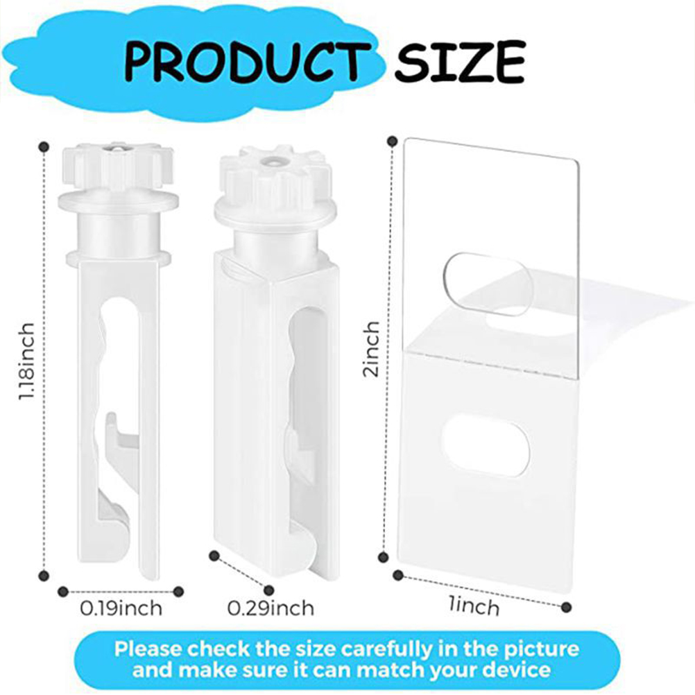 12 Pcs Vertical Blind Repair Tabs Sturdy Vertical Blinds Replacement Parts Blind Repair Accessories Curtain Decorative