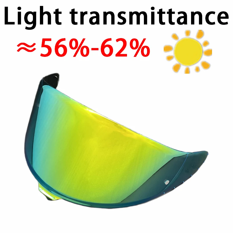 For SHOEI RF1400 NXR2 CWR-F2 CWR-F2R Z8 X15 X-Fifteen X-SPR Pro Helmet Visor Lens Shield Sunscreen Windshield Uv Protection Moto: MULTI