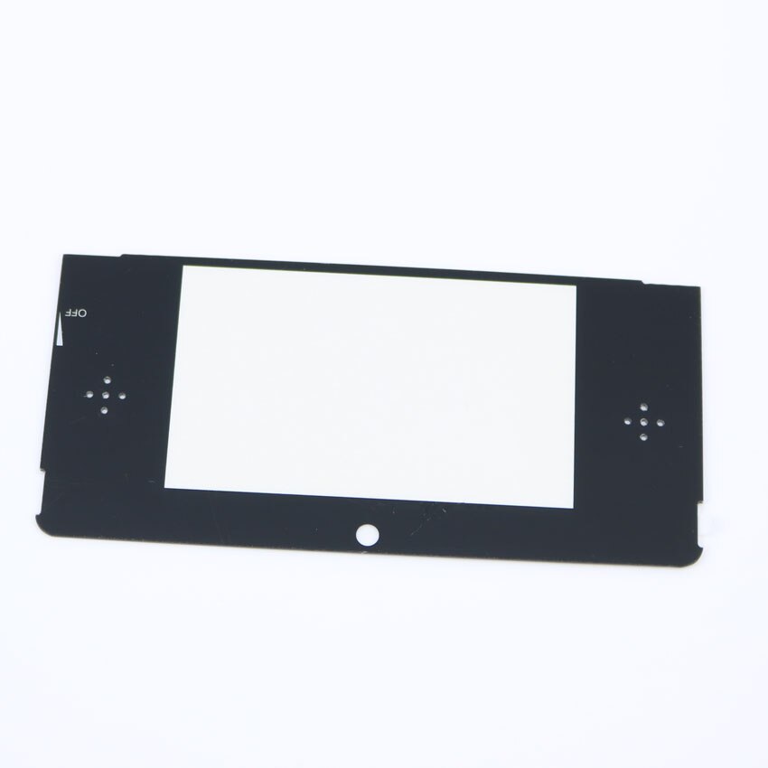 2 pièces Top avant LCD protecteur d'écran en plastique couvercle lentille de remplacement pour Nintendo 3DS