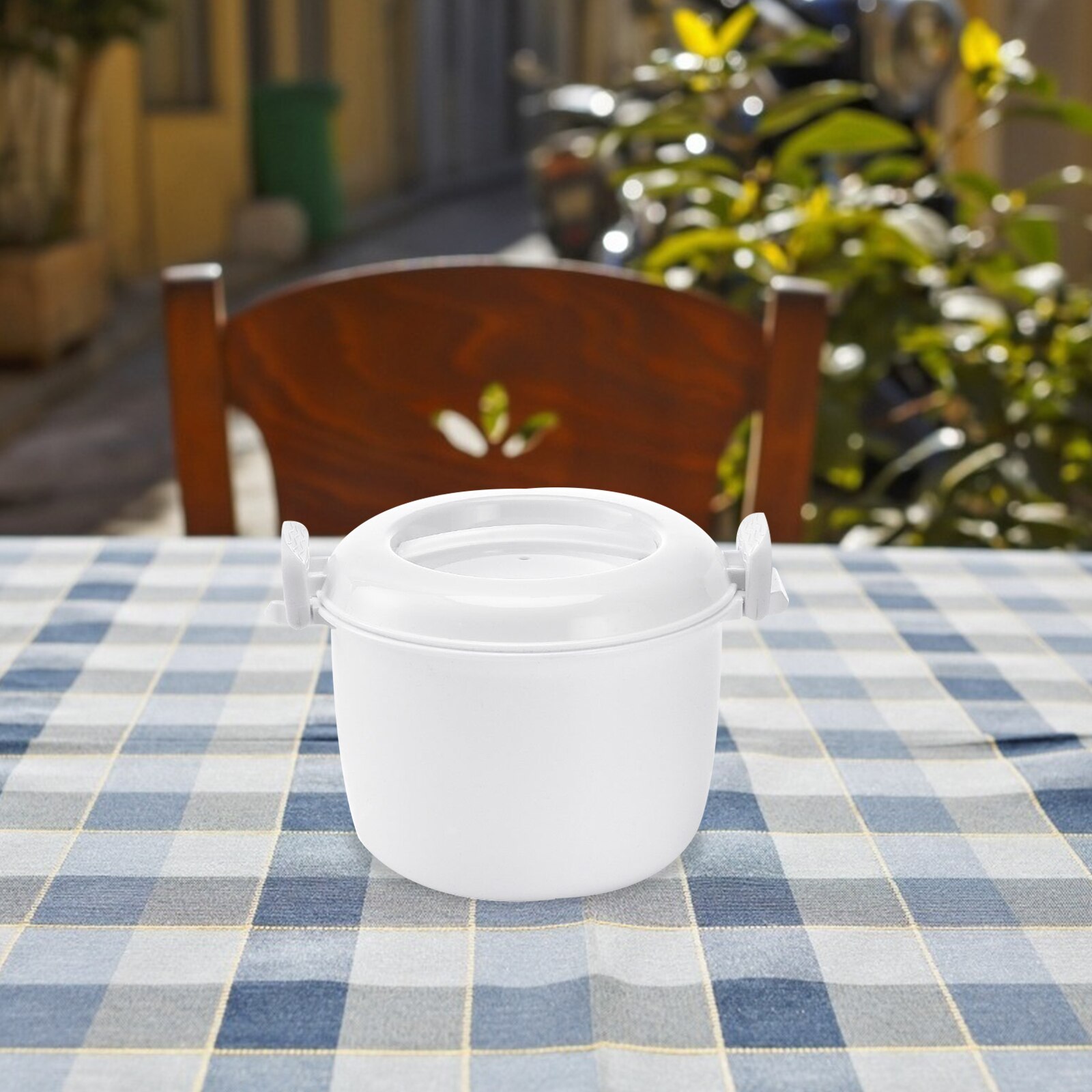 Microwave Rice Cooker Rice Container Food Container Oven Rice Cooker for Home