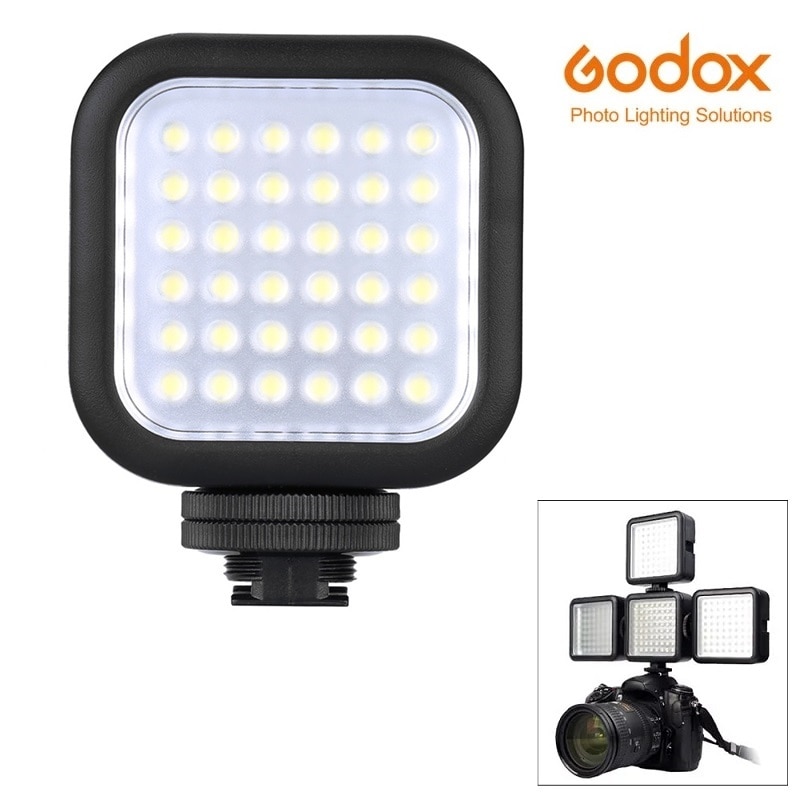 Godox LED36 Led Video Licht 36 5500 ~ 6500K Led Verlichting Voor Dslr Camera Camcorder Mini Dvr Bruiloft Nieuws interview Fotografie