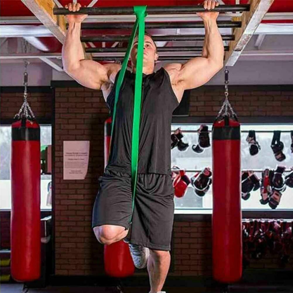 1PCS Fitness Rubber Bands Resistance Band Unisex Yoga Rubber Bands Loop Exercise Pull Expander Equipment Elastic Athletic
