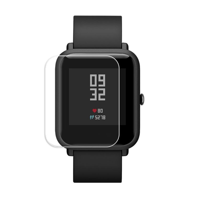 Película protetora de tela hd, para xiaomi huami amazfit bip pace lite, jovem smart watch