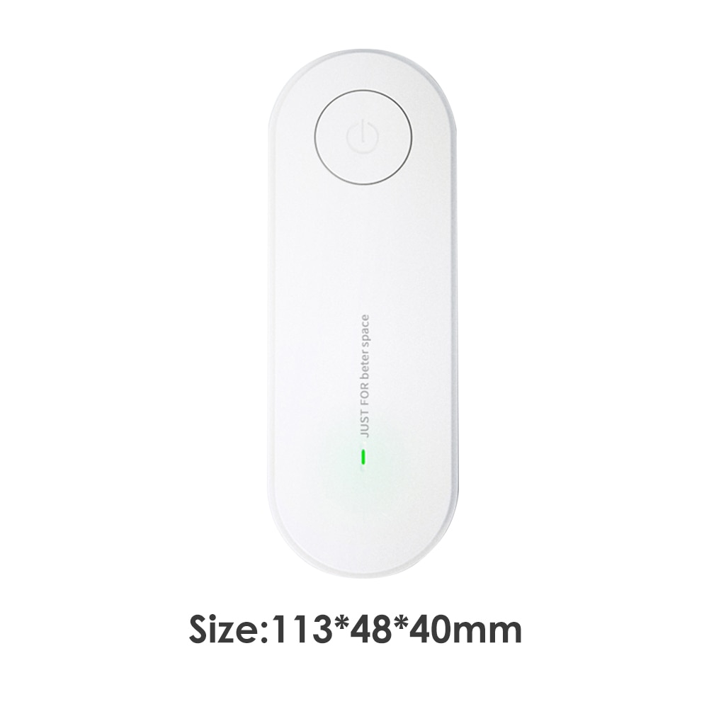 Home Portable Mini Air Purifier USB Cable & Battery Dual Power Air Cleaner Anion Ionizer Negative Ion Generator Ozone Generator