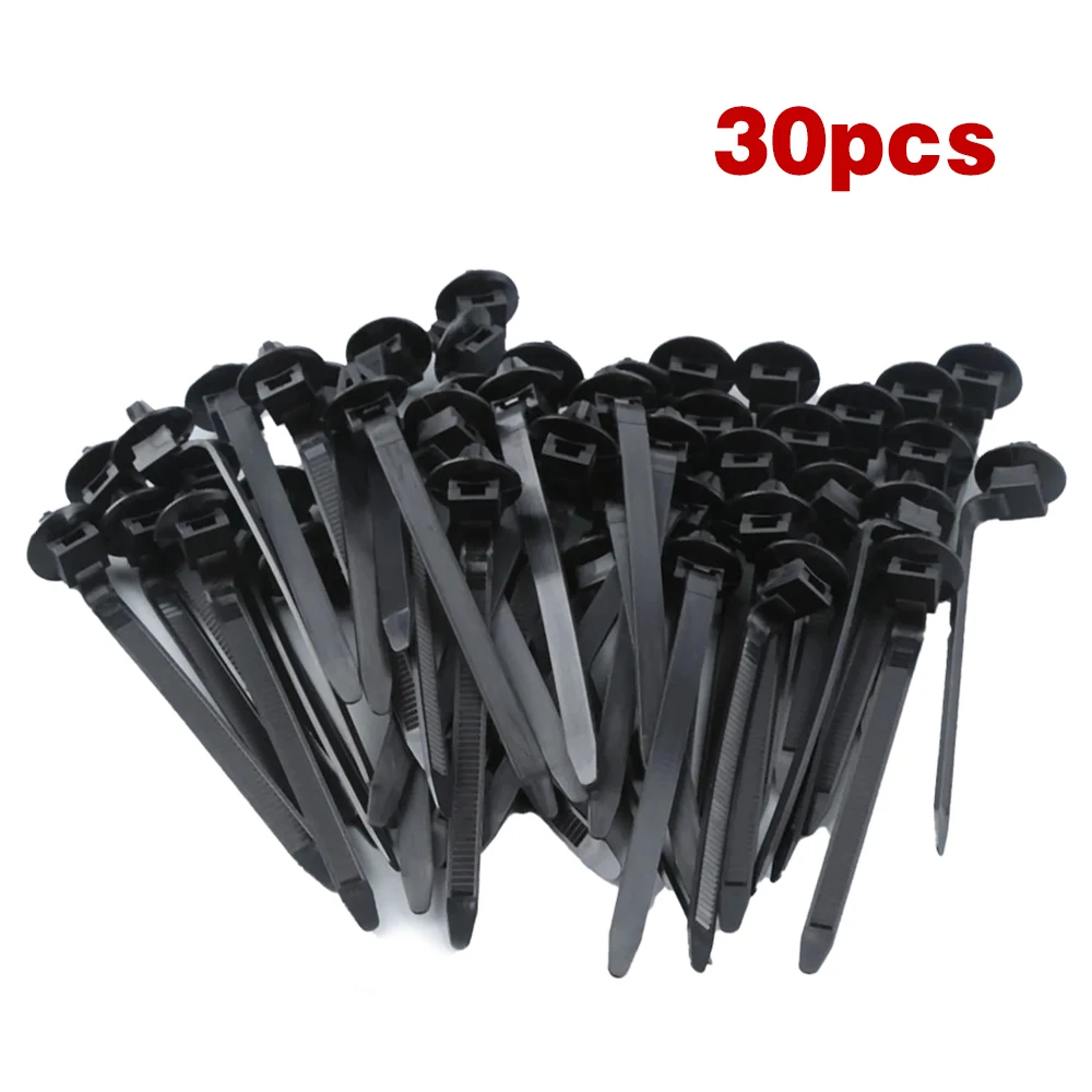 100 SZTUK Opaski kablowe Nylon samochodowy Czarny Push Mount Wiązka przewodów Zapięcie Zaciski kablowe Zarządzanie opaskami kablowymi Organizery przewodów samochodowych: green