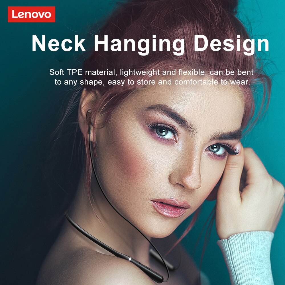 Lenovo XE66 BT5.0 Wireless Headphones 8D Surround Stereo Music Earbuds Magnetic Suction Waterproof Sport Headset with Mic