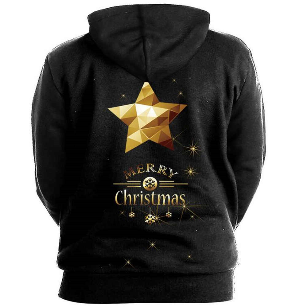 Christmas Reindeer Hoodie Women - Dream Couple Top - Casual Wear - Flexible Fit