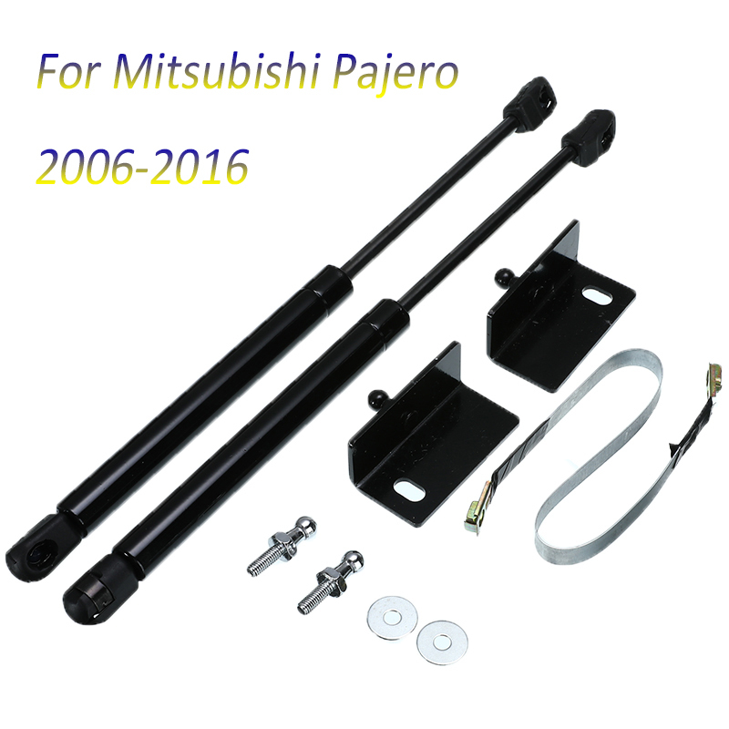 For mitsubishi pajero bil foran motorfjærer stang panser støtdemper løftefjærstøtte 2006 2007 13 14 15: En
