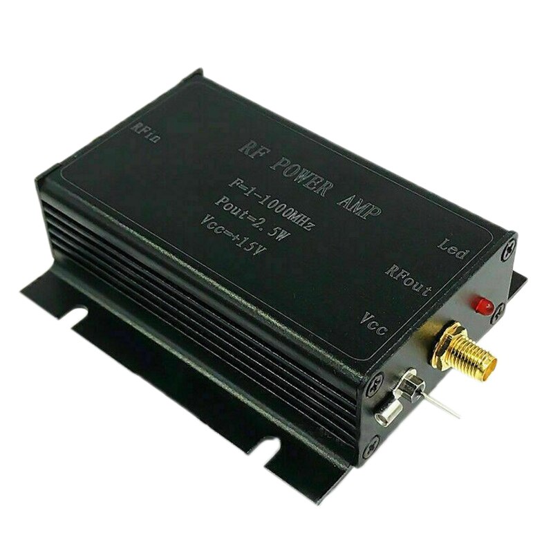 NEW 1M-1000MHz 2W Amplifier HF FM VHF UHF FM Transmit Broadband RF Amplifier 