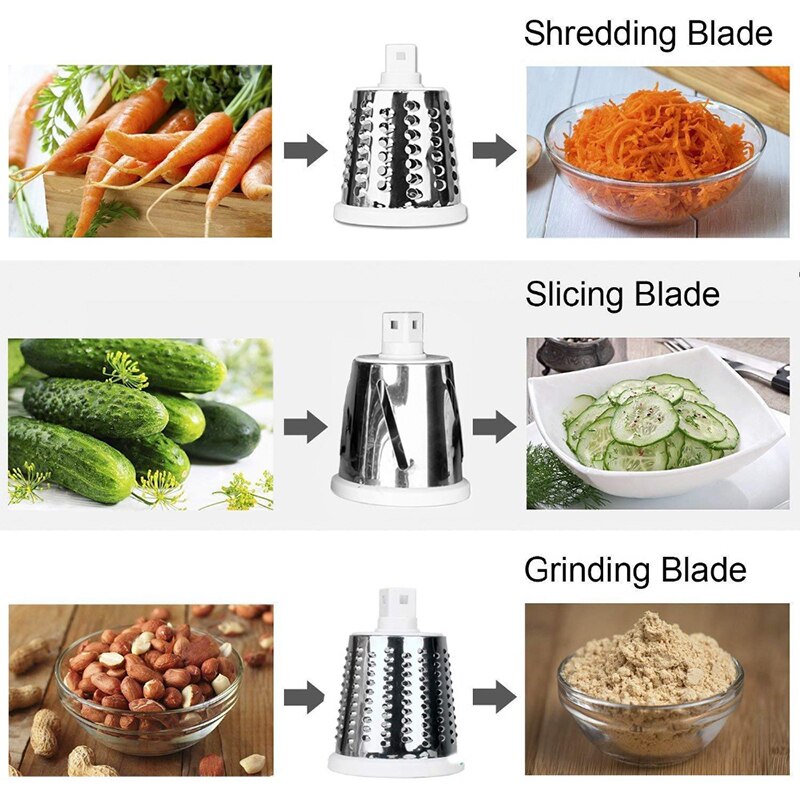 Slicer Rasp 3 In 1 Groente Cutter Slicer Rasp Aardappel Wortel... – Grandado