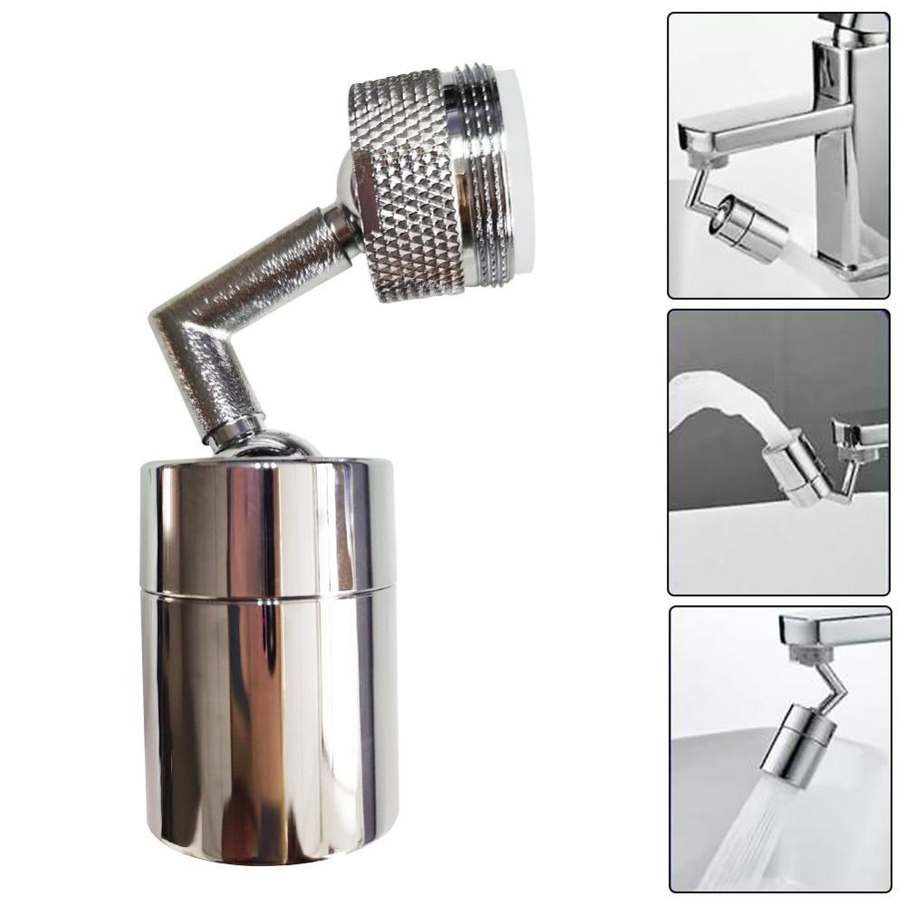 Divik 3 Modes Water Saving Kitchen Sink Faucet Sprayer - 360 Degree Rotating Flexible Tap - View #9