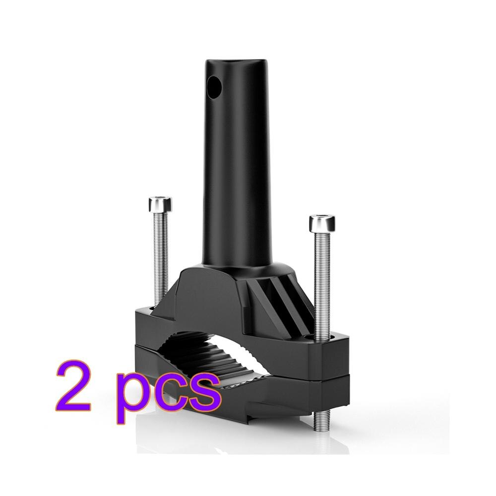 Universal Mount Bracket for Motorcycle Bumper Modified Headlight Stand Spotlight Extension Pole Frame Support Extension Bracket: 2 pcs