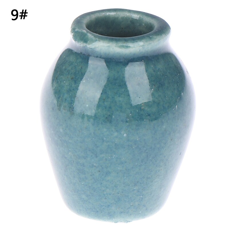 2.5 centimetri FAI DA TE Casa di Bambola Fatta A Mano Da Cucina in Ceramica Ornamento deco Vaso miniatura Casa Delle Bambole 1:12 mini Vaso di Ceramica