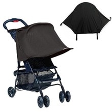 Kinderwagen Uv-bescherming Zwart Luifel Zomer Baby Veiligheid Seat Paraplu Baby Auto Wind Kap Veiligheid Zetel Accessoires