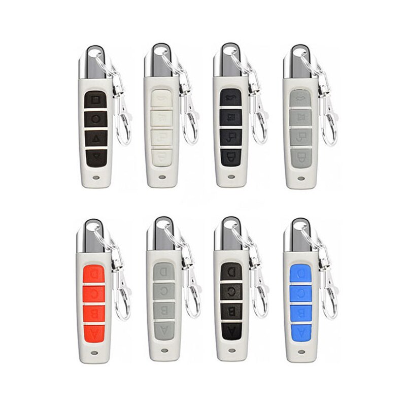 Electric Garage Gate Door Opener Universal 433MHZ 4 Channel Remote Control Remote Control Duplicator Clone Cloning Code Car Key