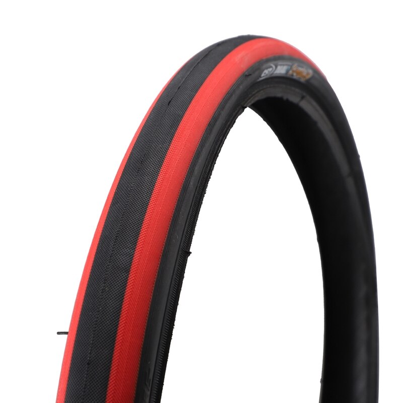 bicycle tire 20x1.35 (37-406) BMX MTB mountain road folding bike tires 20er 20*1.35 60TPI ultralight 280g wire bead speedway: Red