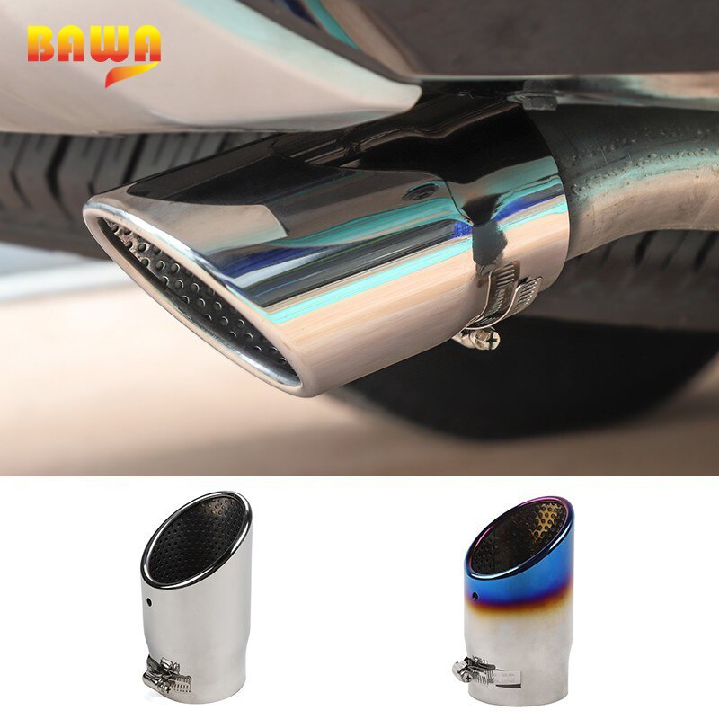 Tubo de escape trasero de acero inoxidable para coche, para 4runner , + Tubo de punta de escape