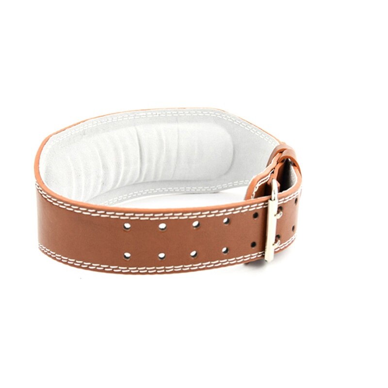 Cintura per sollevamento pesi larga di alta qualità bodybuilding cinture per fitness bilanciere Powerlifting formazione vita protettore cintura da palestra per la schiena: marrone / M