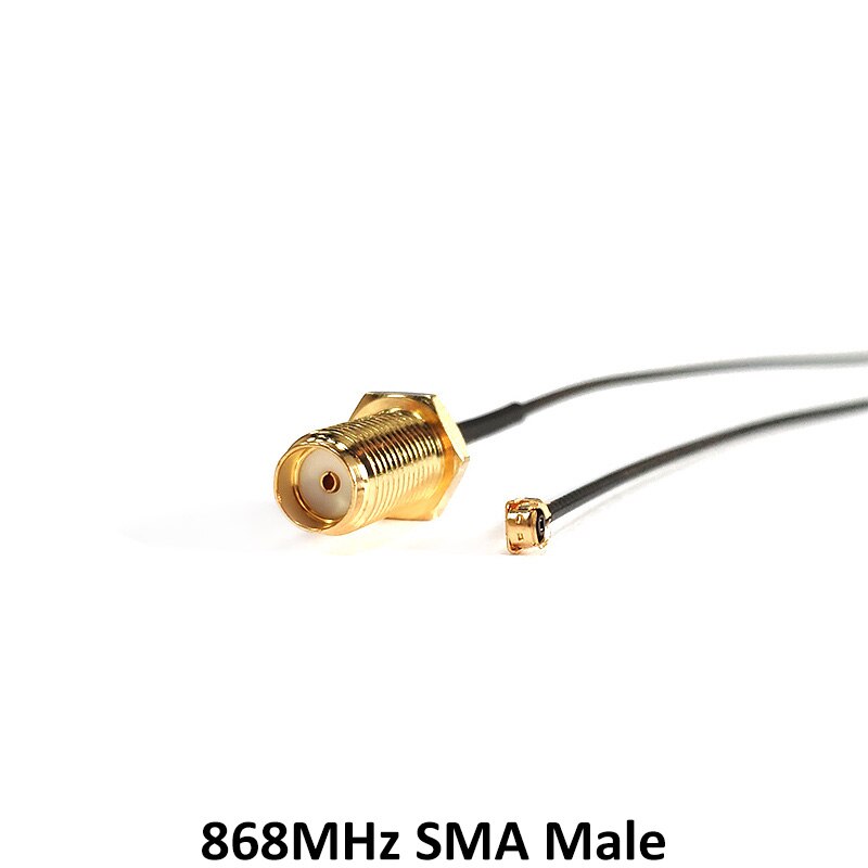 2 Stuks 868 Mhz 915 Mhz Antenne 2dbi Sma Male Connector Gsm 915 Mhz 868 Mhz Antena Antenne Waterdicht + 21 Cm RP-SMA/U. fl Pigtail Kabel